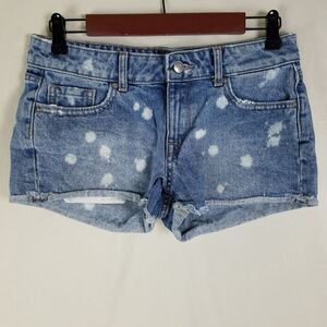 DL‎ 1961 Denim Shorts Womens 24 Blue Jean Low Rise Renee Distressed Actual W30